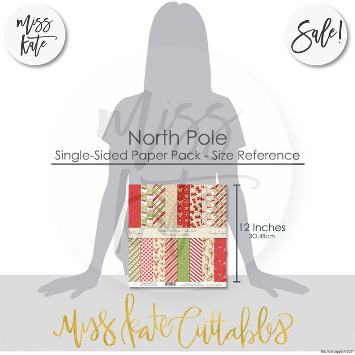 North Pole - Paper Pack 12X12 (Ss)