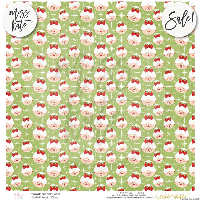 North Pole - Paper Pack 12X12 (Ss)