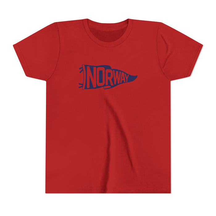 Norway Team Pennant Kids T-Shirt