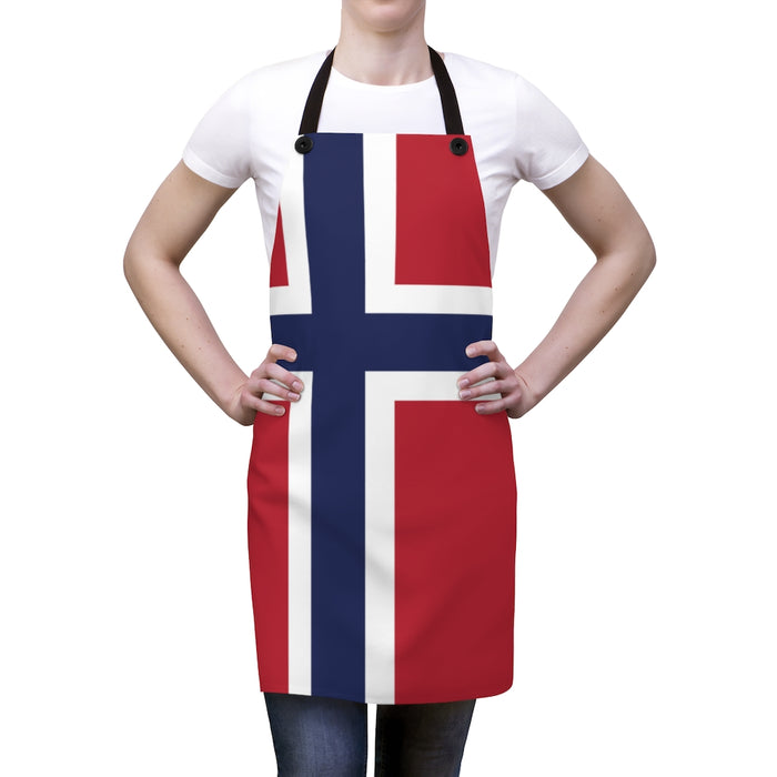 Norwegian Flag Apron Scandinavian Design Studio