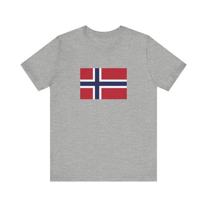 Norwegian Flag Unisex T-Shirt - Scandinavian Design Studio