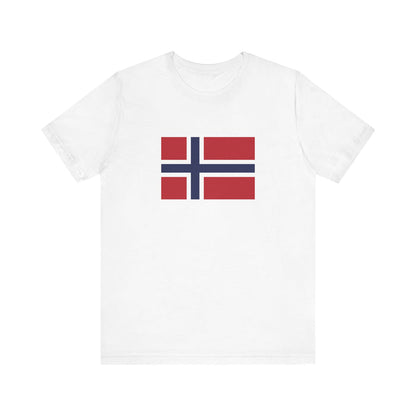 Norwegian Flag Unisex T-Shirt - Scandinavian Design Studio