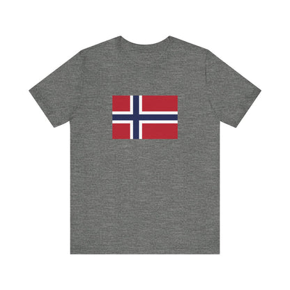 Norwegian Flag Unisex T-Shirt - Scandinavian Design Studio