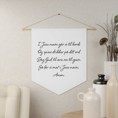 Norwegian Table Prayer Pennant Scandinavian Design Studio