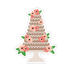 Norwegian Wedding Kransekake Sticker