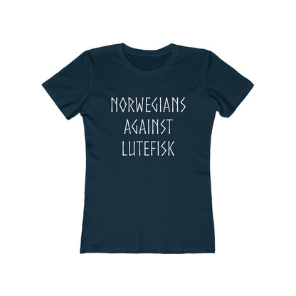 Norwegians Against Lutefisk Women's Fit T-Shirt - Scandinavian Design Studio