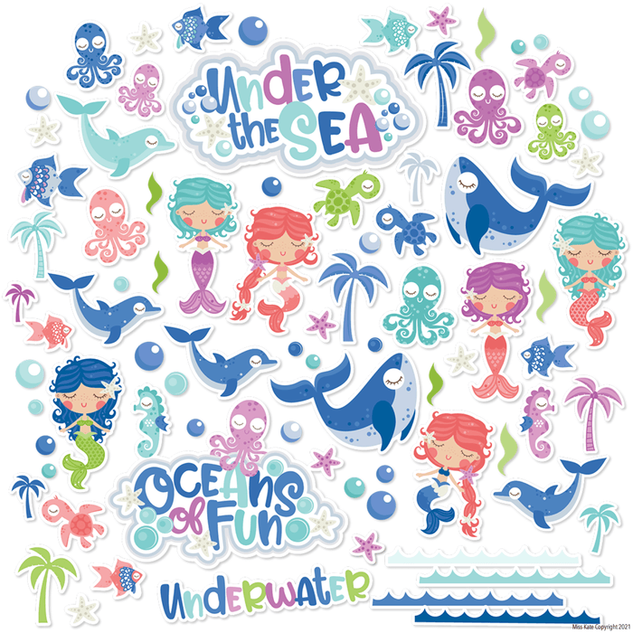 Oceans Of Fun - Die Cuts 60+