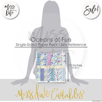 Oceans Of Fun - Paper Pack 12X12 (Ss)