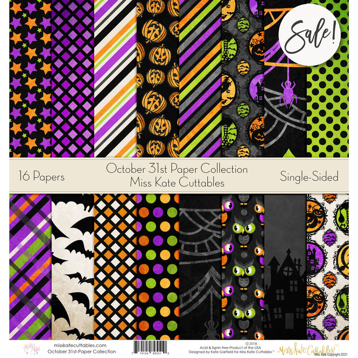 October 31St - Paper Pack 12X12 (Ss)