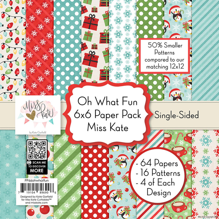 Oh What Fun - 6X6 Paper Pack (Ss)