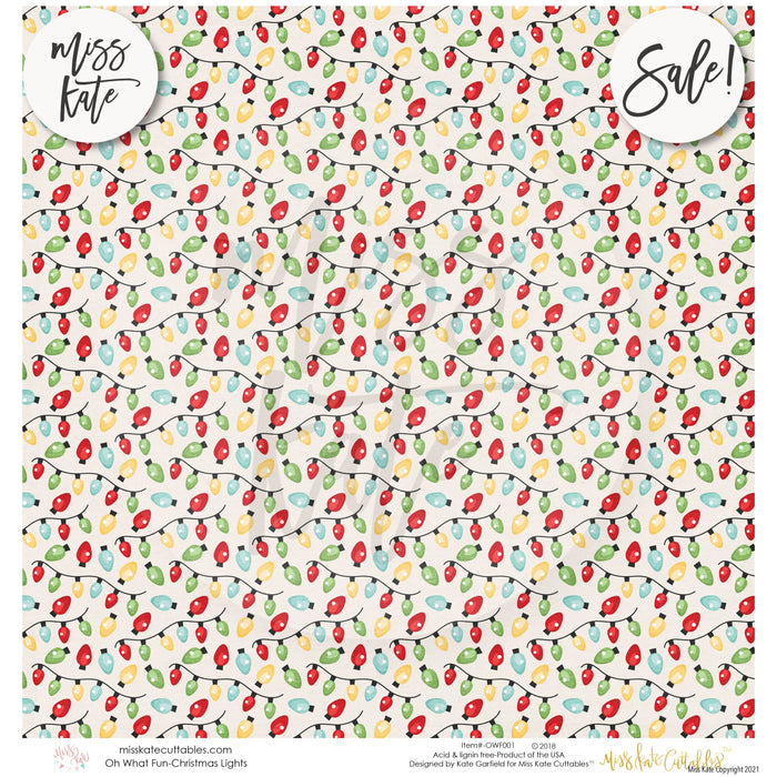 Oh What Fun - Paper Pack 12X12 (Ss)