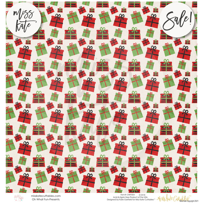 Oh What Fun - Paper Pack 12X12 (Ss)