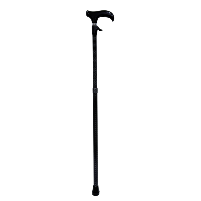 One-Push Button Adjustable Cane by The Cane Collective