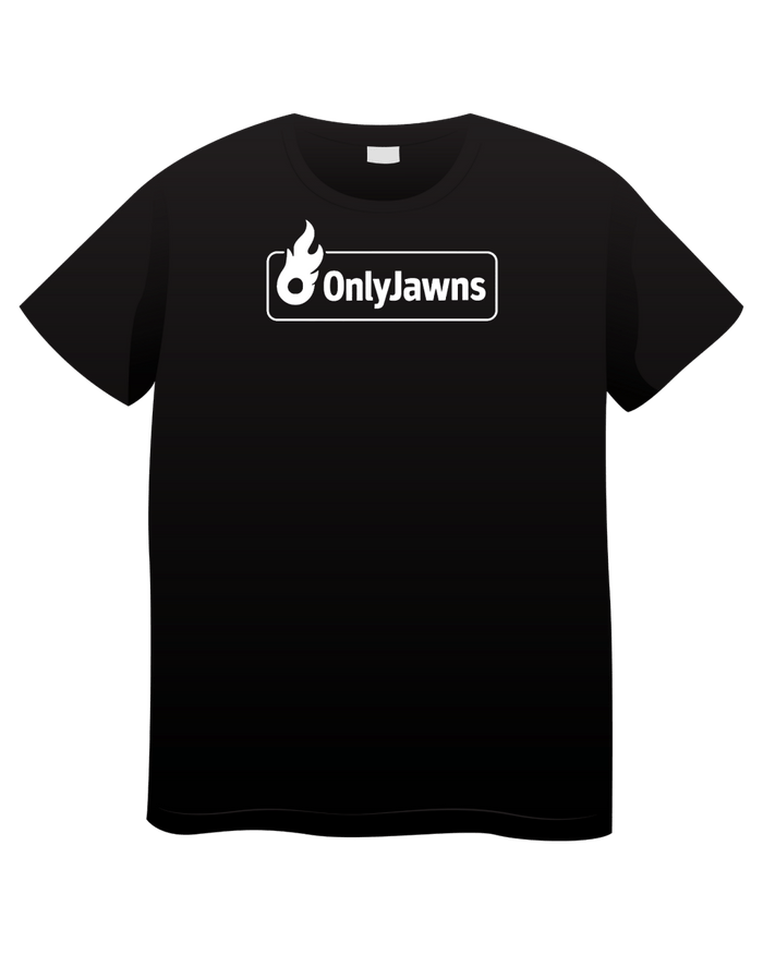 Only Jawns BOX LOGO - Original Jawns - Black T-Shirt - T-Shirt - Jawns on Fire Sneakers & Shoes