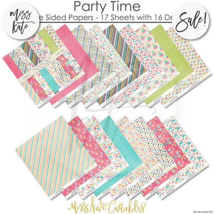 Party Time - Paper Pack 12X12 (Ss)
