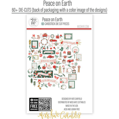 Peace on Earth Die Cuts