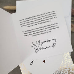 Personalized Bridesmaid Proposal Card - XOXOKristen