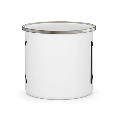 Perthro (Chance) Viking Rune Enamel Camping Mug Scandinavian Design Studio