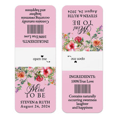Pink & Flowers Tic Tac Labels - XOXOKristen