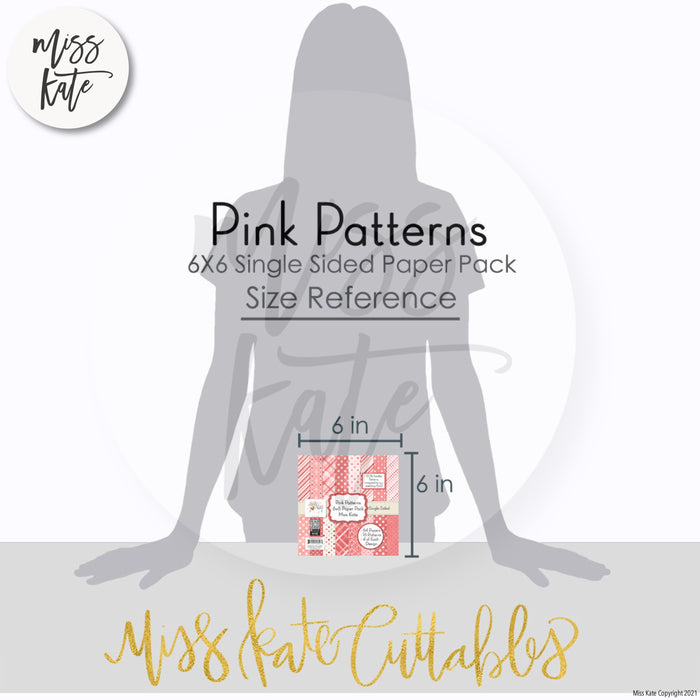 Pink Patterns - 6X6 Paper Pack (Ss)