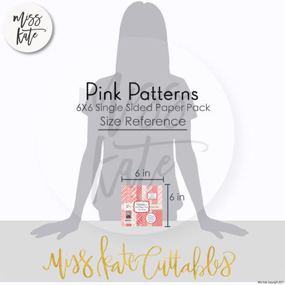 Pink Patterns - 6X6 Paper Pack (Ss)