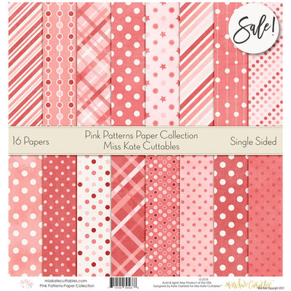Pink Patterns - Paper Pack 12X12 (Ss)
