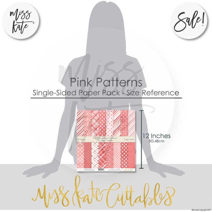 Pink Patterns - Paper Pack 12X12 (Ss)