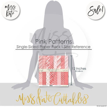 Pink Patterns - Paper Pack 12X12 (Ss)