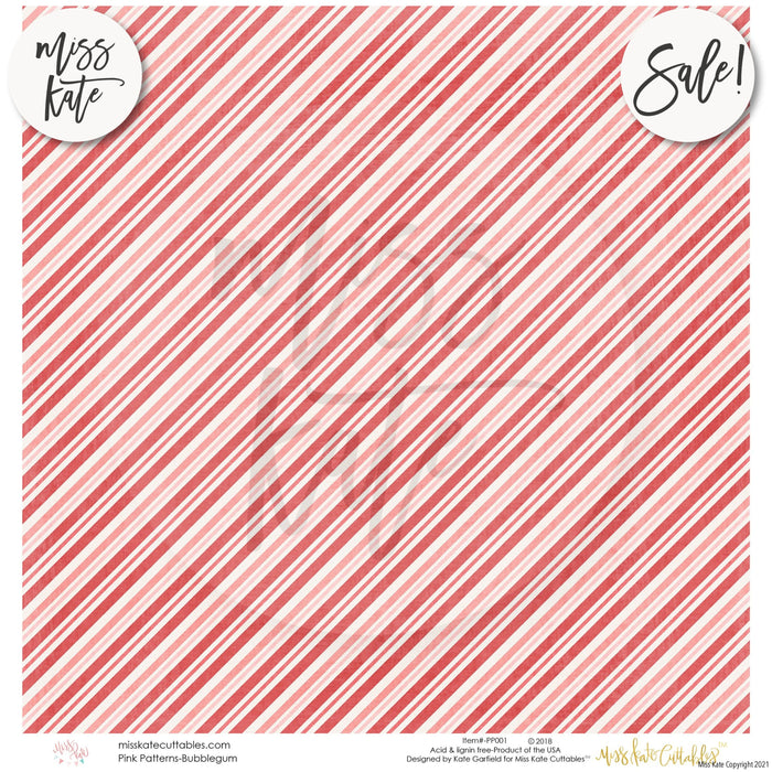 Pink Patterns - Paper Pack 12X12 (Ss)