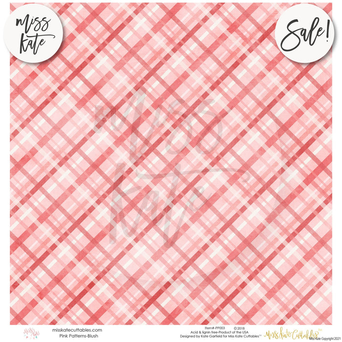 Pink Patterns - Paper Pack 12X12 (Ss)