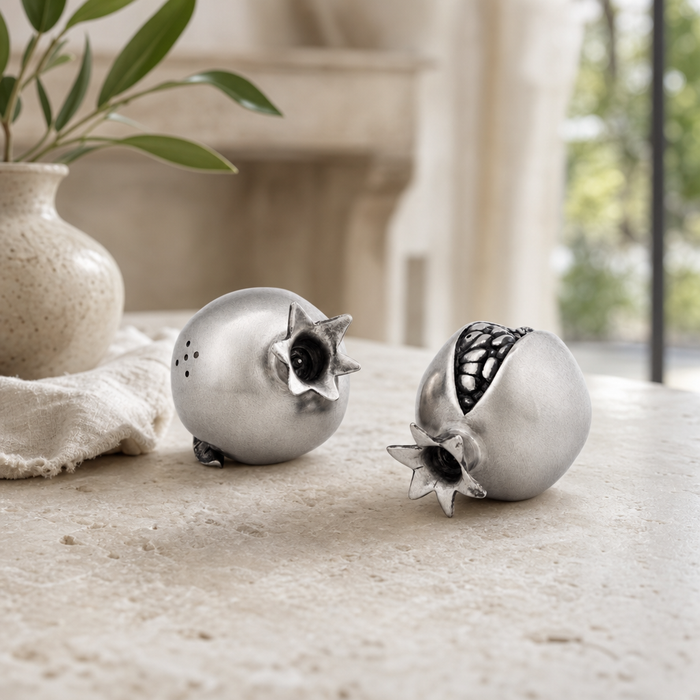 Pomegranate Salt & Pepper Set 2