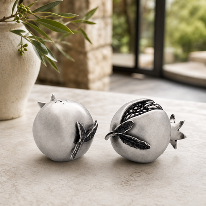 Pomegranate Salt & Pepper Set 3