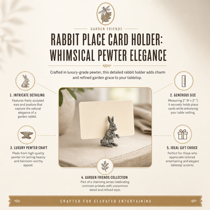 Rabbit Place Card Holder 1