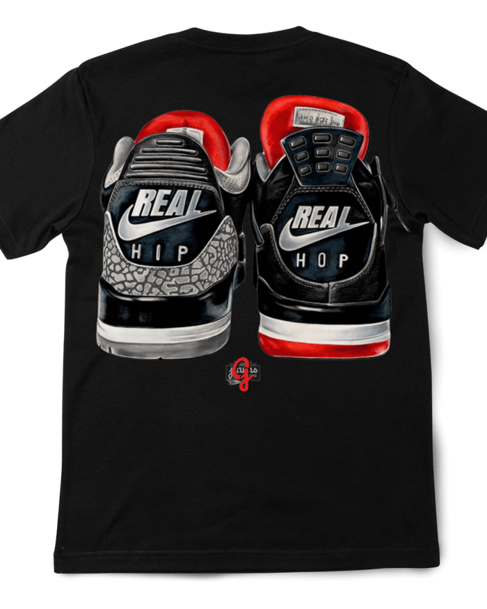 Real Hip Hop - Original Jawns - Black T-Shirt - T-Shirt - Jawns on Fire Sneakers & Shoes