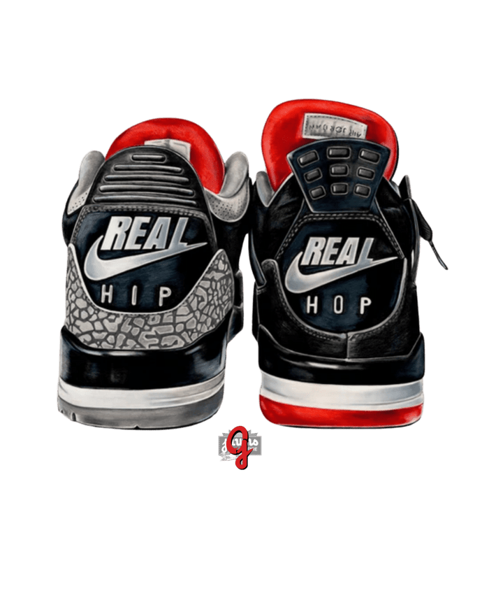 Real Hip Hop - Original Jawns - Black T-Shirt - T-Shirt - Jawns on Fire Sneakers & Shoes