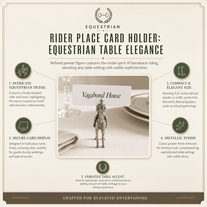 Rider Place card Holder 9