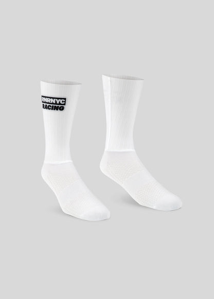 RNRNYC RACING Pro Aero Socks - White