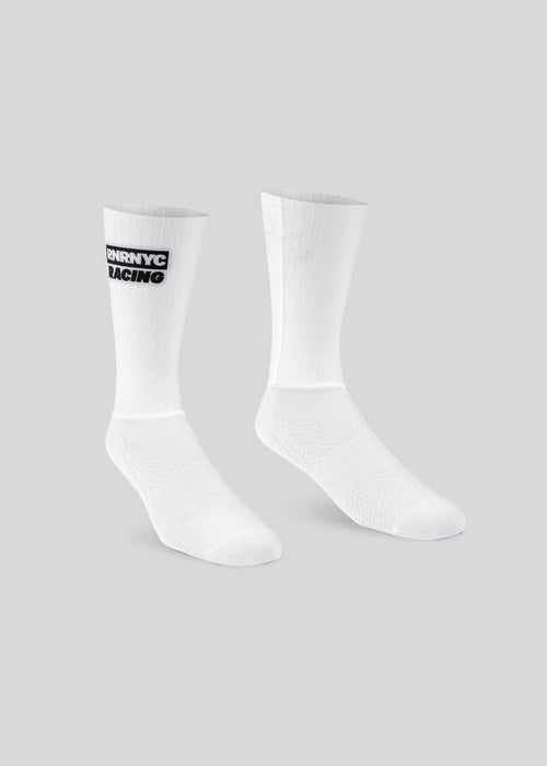 RNRNYC RACING Pro Aero Socks - White