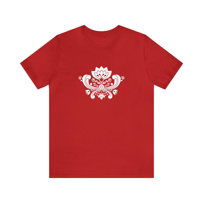 Rosemaling Unisex T-Shirt - Scandinavian Design Studio