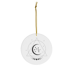 Sagittarius Stars Ceramic Ornament