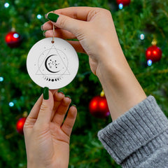 Sagittarius Stars Ceramic Ornament