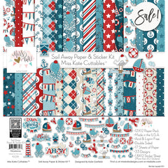 Sail Away - Paper & Sticker Kit 12X12 (Ds)