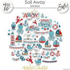 Sail Away - Paper & Sticker Kit 12X12 (Ds)