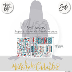 Sail Away - Paper & Sticker Kit 12X12 (Ds)
