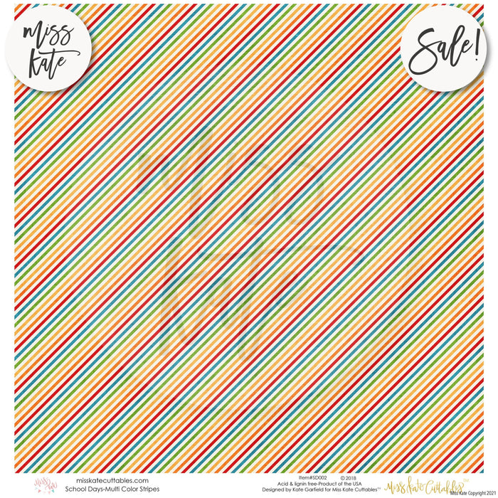 School Days - Paper Pack 12X12 (Ss)
