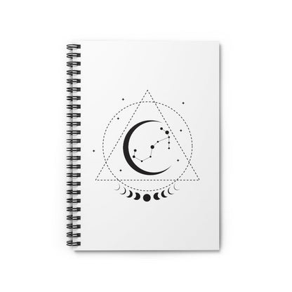 Scorpio Spiral Lined Notebook