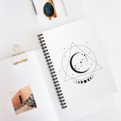 Scorpio Spiral Lined Notebook