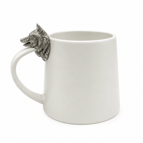 Siberian Husky Stoneware Coffee Cup 1