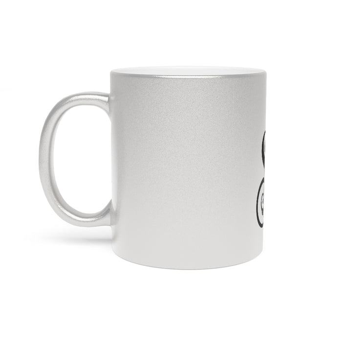 Sleigh All Day Metallic Mug