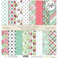 Snow Fun - Paper Pack 12X12 (Ss)